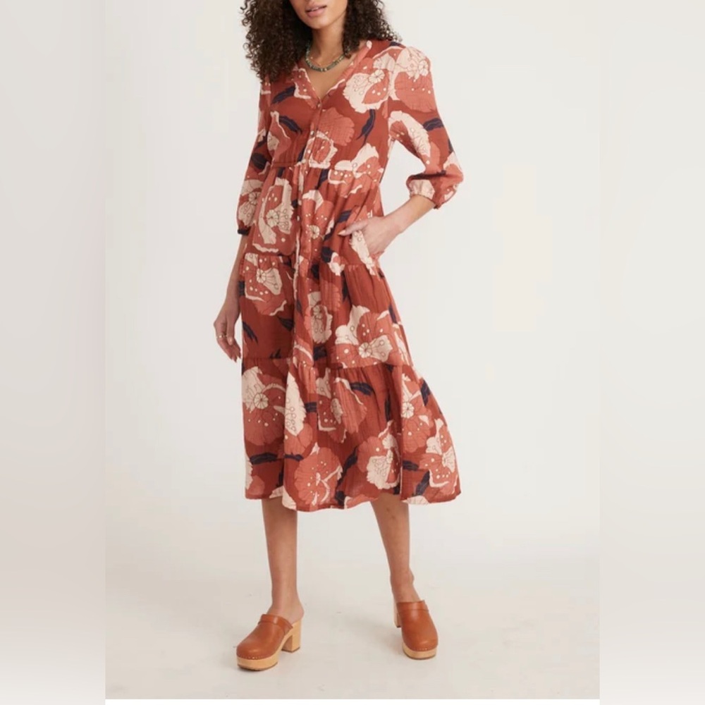 Marine Layer Willow Double Cloth Dress